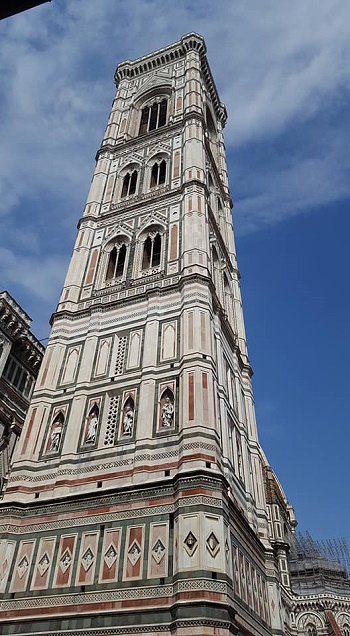 Florenz, Toskana, Glockenturm neben der Kathedrale