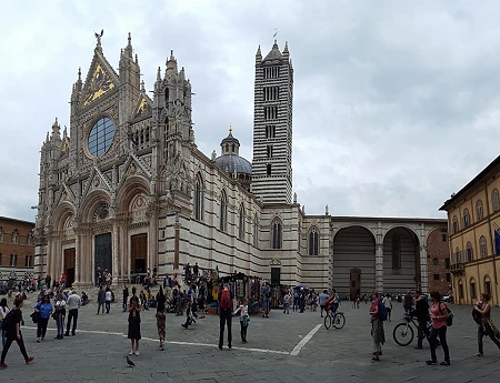 Siena, Toskana, Romanisch-gotischer Dom