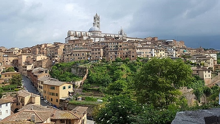 Siena in der Toskana - Stadtansicht